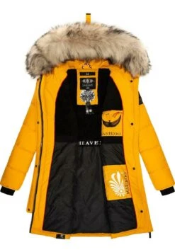 Marikoo Chaskaa - Cappotto Invernale - Dark Yellow -Marikoo 08b61761891f47a09da76841c6799db7