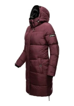 Marikoo StreliziaaCappotto InvernaleDark Red Melange Donna Cappotti M5M21U011-G12 -Marikoo 08bb3b120fb14e4eb9f23531160bd83b