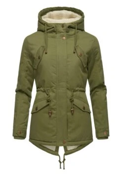 Marikoo Manolya - Cappotto Invernale - Dusty Olive -Marikoo 0c32401c2a6c42d68ffa5fff1f25e7b9