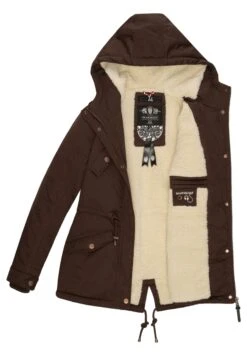 Marikoo Manolya - Cappotto Invernale - Dark Choco -Marikoo 0d269e4b9c7943f8af72b80d528b57f6