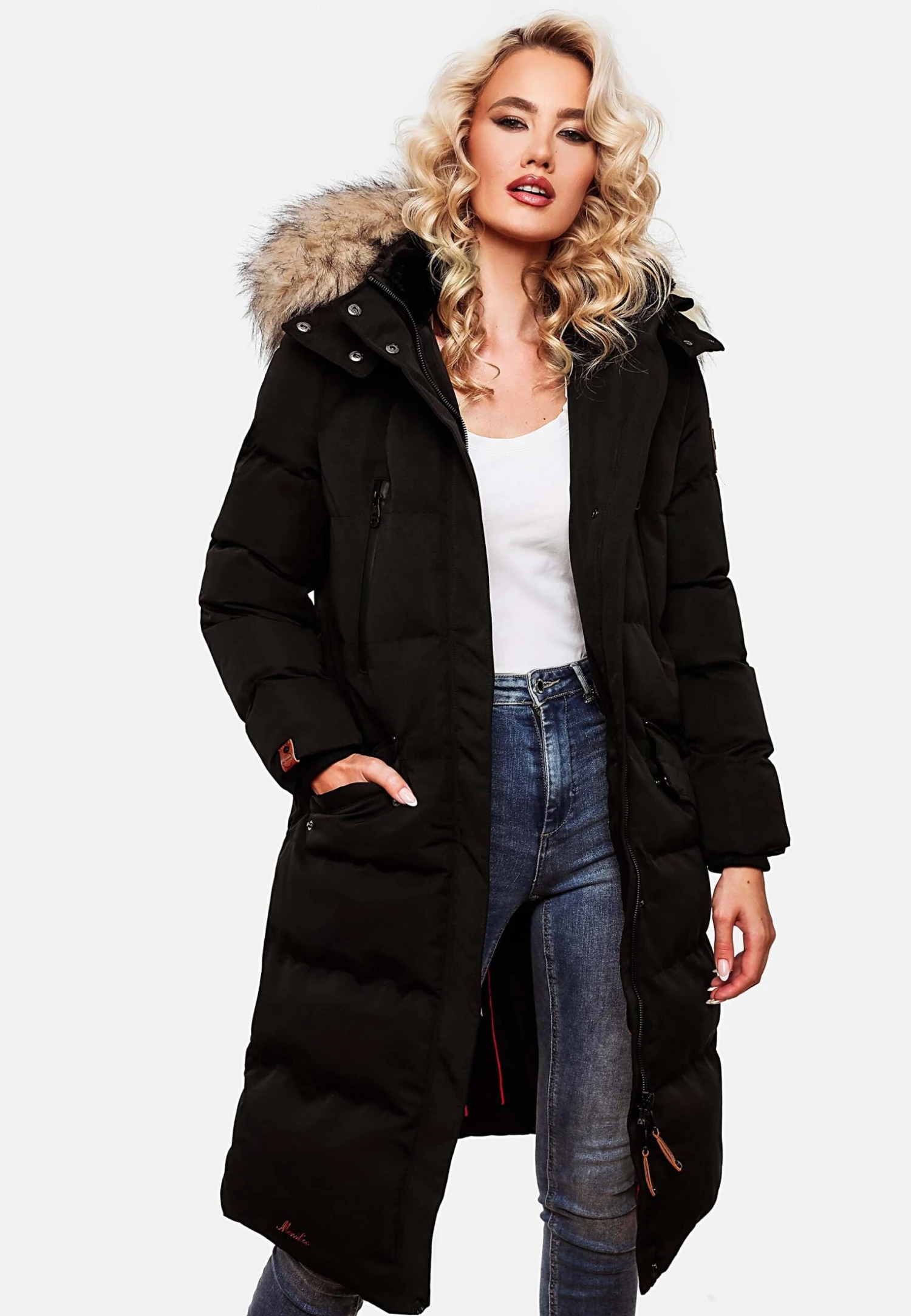 Marikoo Cappotto Invernale - Black 6 Marikoo Cappotto Invernale - Black - immagine 4