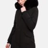 Marikoo KarmaaCappotto InvernaleBlack With Black Fur Donna Cappotti M5M21U00G-Q14 -Marikoo 1040cc48430c4526bd2abb3993db9531