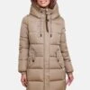 Marikoo YuikooCappotto InvernaleTaupe Donna Cappotti M5M21U01K-B11 -Marikoo 108e8201207c4cf49558f09523b3ccbe