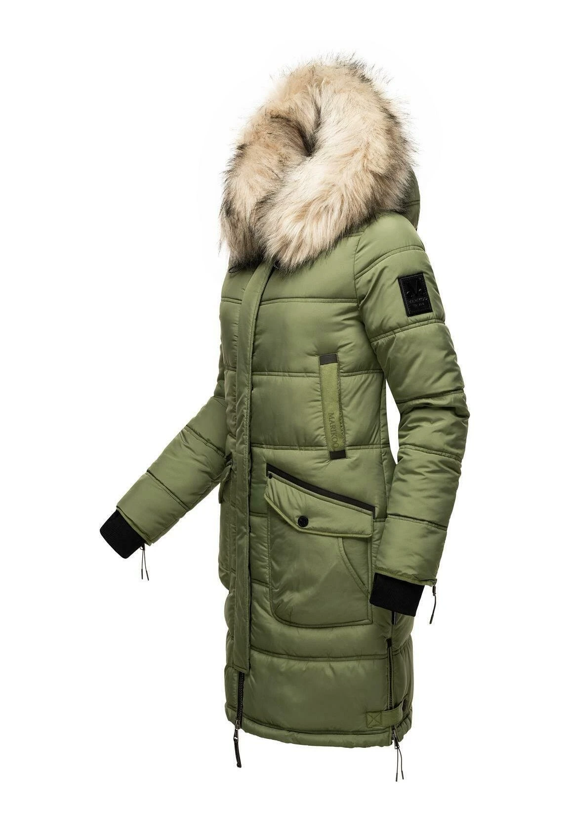 Marikoo ChaskaaCappotto InvernaleOlive Donna Cappotti M5M21U014-N11 9 Marikoo ChaskaaCappotto InvernaleOlive Donna Cappotti M5M21U014-N11 - immagine 7