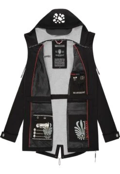 Marikoo Ulissaa - Impermeabile - Black -Marikoo 1c8712390f2541ffafe3bdd2f1bb970d