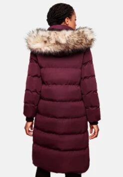 Marikoo Cappotto InvernaleDark Red Melange Donna Cappotti M5M21U017-G11 -Marikoo 1ddc4f70d5414a85a53f2e5f36f698b7