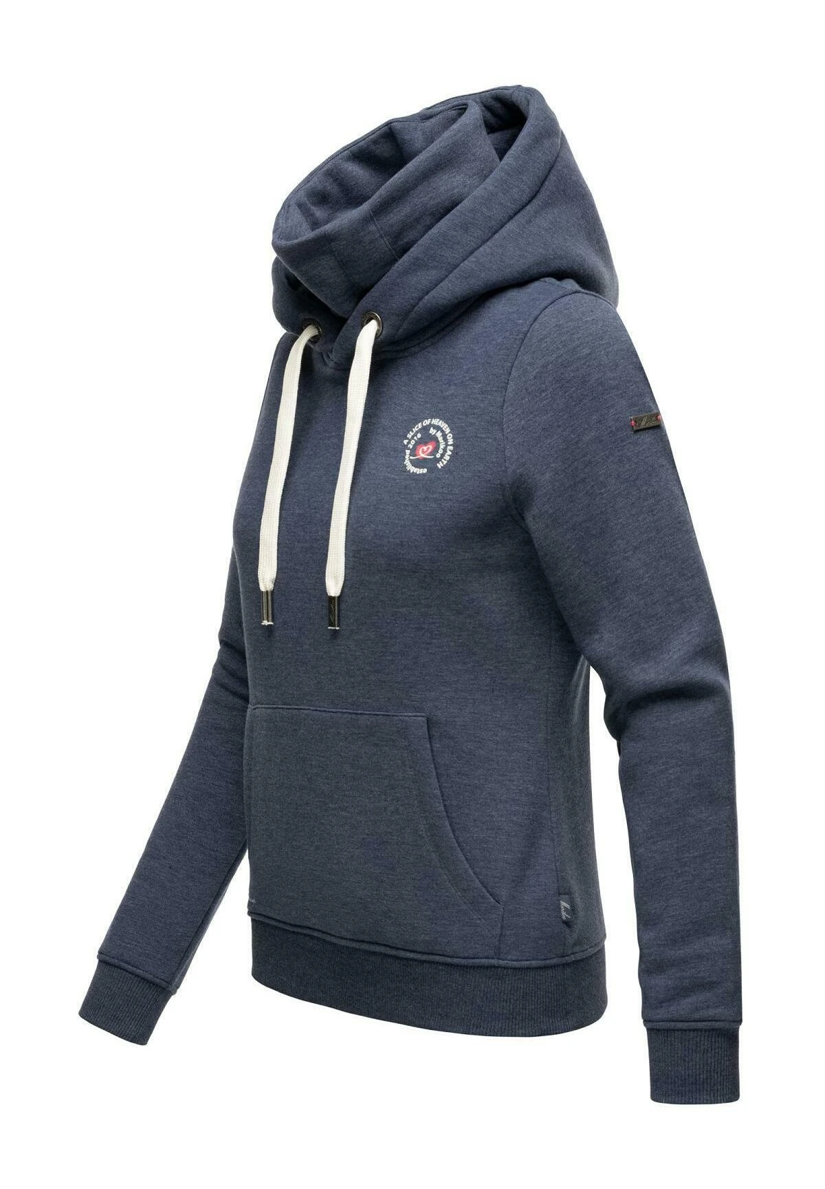 Marikoo ChihirooFelpa Con CappuccioDusty Blue Melange Donna Felpe M5M21J003-K11 6 Marikoo ChihirooFelpa Con CappuccioDusty Blue Melange Donna Felpe M5M21J003-K11 - immagine 4