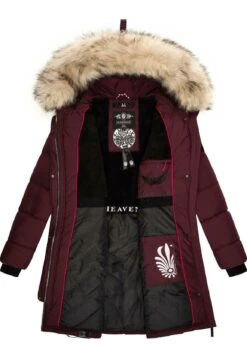 Marikoo Chaskaa - Cappotto Invernale - Dark Red Melange 16 Marikoo Chaskaa - Cappotto Invernale - Dark Red Melange -Marikoo 2200c8aa53c04629890cafeb2483d529