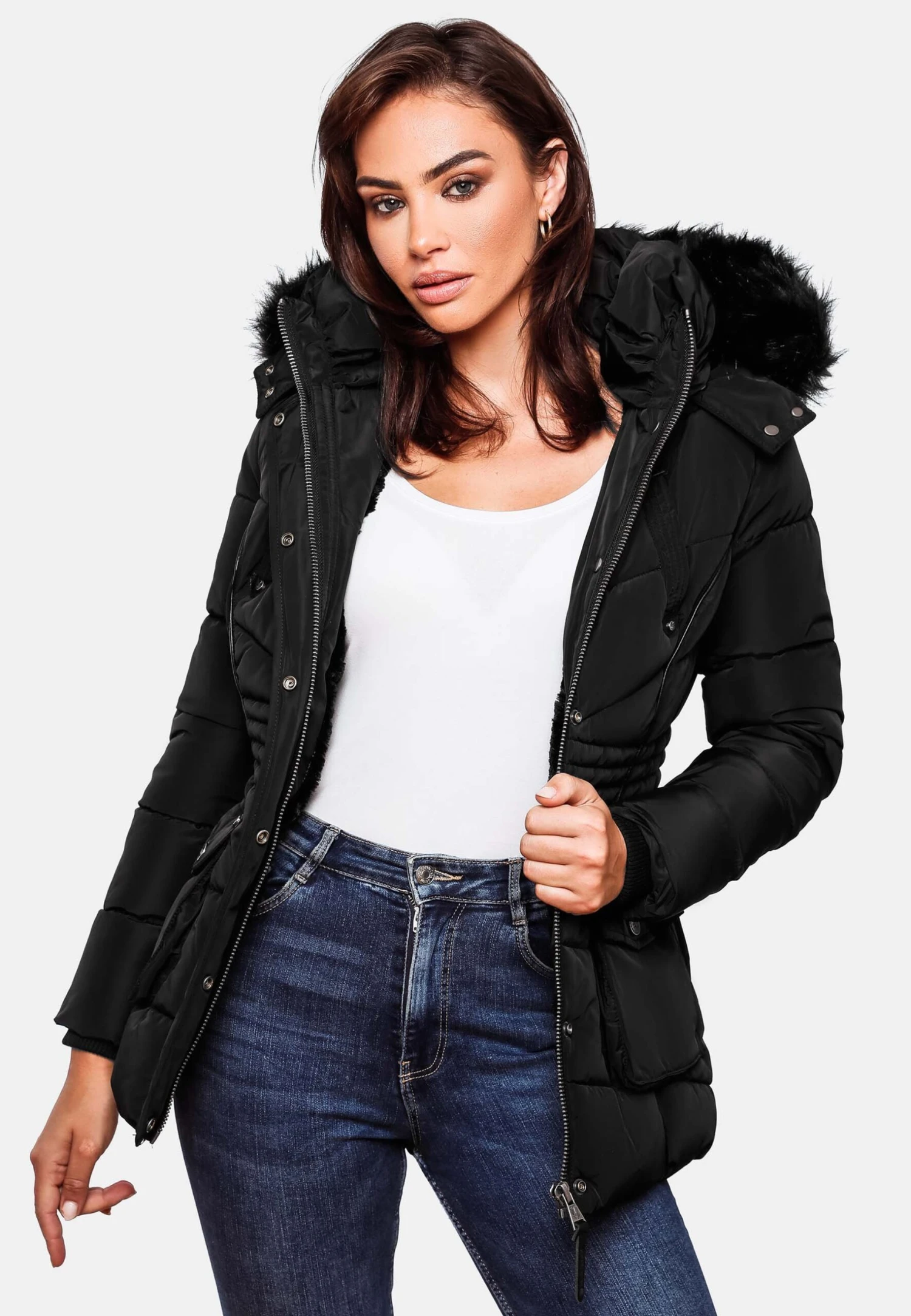Marikoo VanillaGiacca InvernaleBlack Donna Giacche E Blazer M5M21U00E-Q11 5 Marikoo VanillaGiacca InvernaleBlack Donna Giacche E Blazer M5M21U00E-Q11 - immagine 3