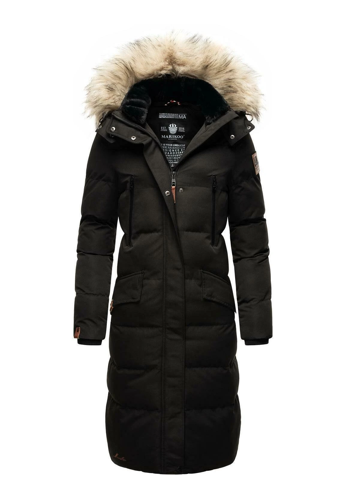 Marikoo Cappotto Invernale - Black 7 Marikoo Cappotto Invernale - Black - immagine 5
