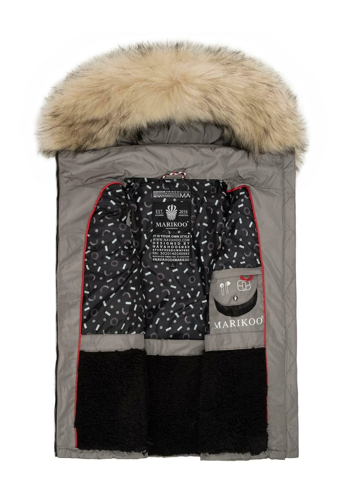 Marikoo SmanicatoGrey Donna Giacche E Blazer M5M21G00L-C11 7 Marikoo SmanicatoGrey Donna Giacche E Blazer M5M21G00L-C11 - immagine 5