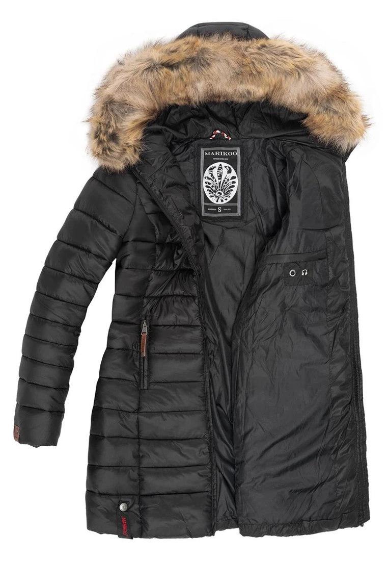 Marikoo SteppCappotto InvernaleBlack Donna Cappotti M5M21U001-Q11 7 Marikoo SteppCappotto InvernaleBlack Donna Cappotti M5M21U001-Q11 - immagine 5