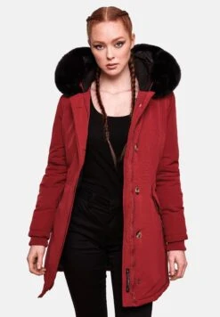 Marikoo KarmaaCappotto InvernaleBlood Red With Black Fur Donna Cappotti M5M21U00G-G14 -Marikoo 41df2a7dfbfd4fe7b4f2a26fd17cd566
