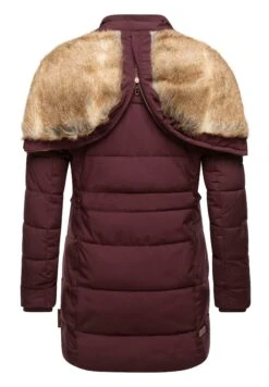 Marikoo LieblingsCappotto InvernaleDark Red Melange Donna Cappotti M5M21U00F-G12 -Marikoo 45ea34fba8aa4e029bef10a8b0abd638