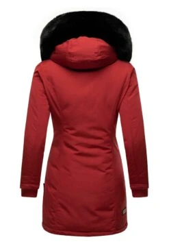 Marikoo KarmaaCappotto InvernaleBlood Red With Black Fur Donna Cappotti M5M21U00G-G14 -Marikoo 4c21f7e3b9804226bad45f1e4c334b0f