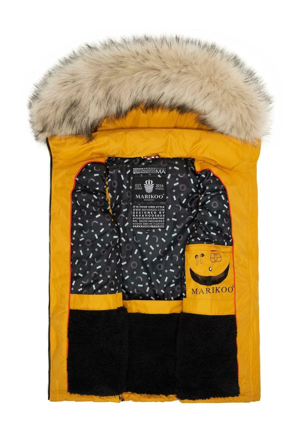 Marikoo SmanicatoYellow Donna Giacche E Blazer M5M21G00L-E11 8 Marikoo SmanicatoYellow Donna Giacche E Blazer M5M21G00L-E11 - immagine 6