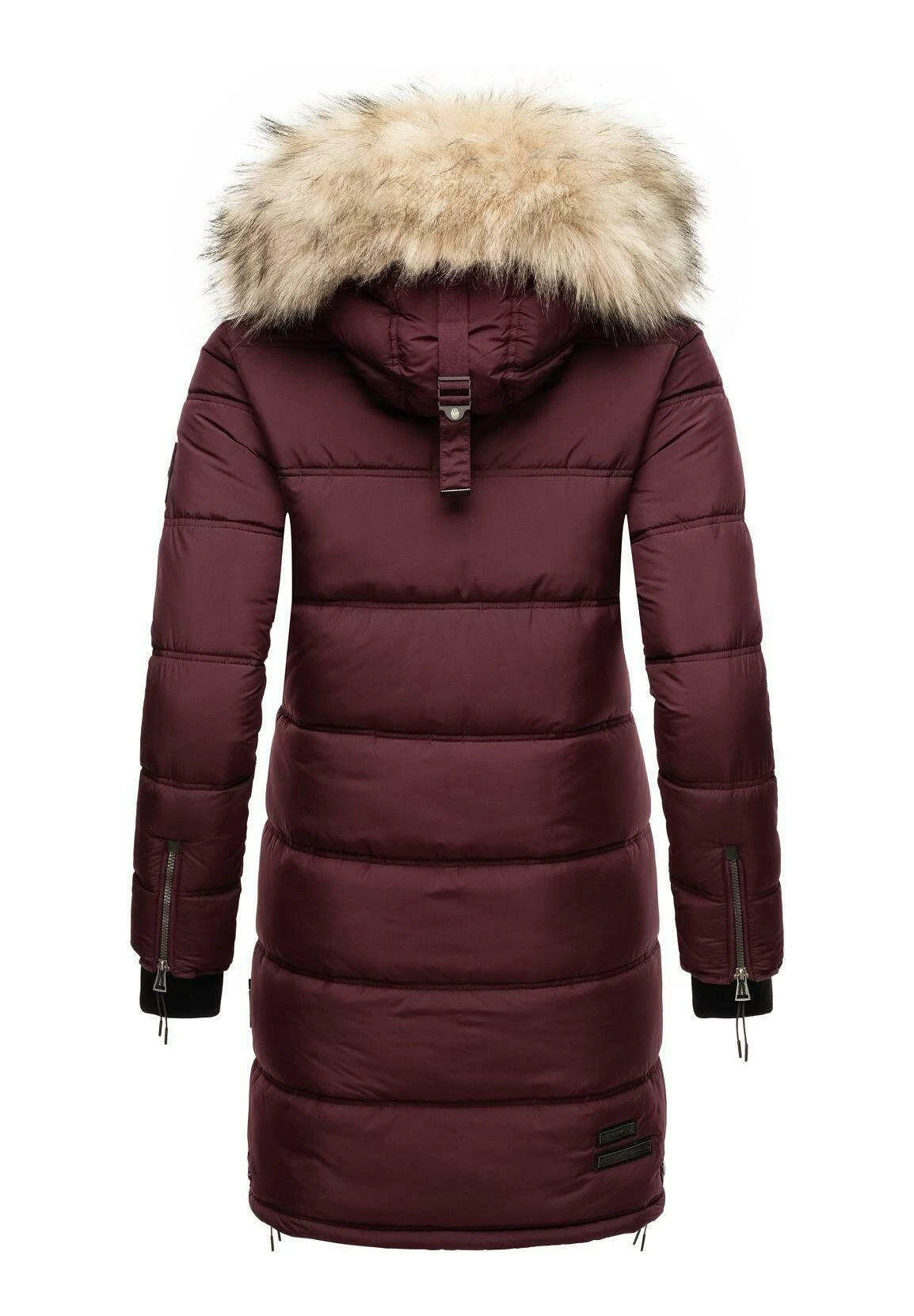 Marikoo Chaskaa - Cappotto Invernale - Dark Red Melange 11 Marikoo Chaskaa - Cappotto Invernale - Dark Red Melange - immagine 9