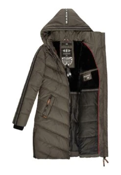 Marikoo Armasa - Cappotto Invernale - Dark Grey -Marikoo 6a904ca5b0ac47a0b842018efa12e4ac