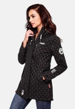 Marikoo ZimtzickeParkaBlack Melange Donna Giacche E Blazer M5M21U005-Q12 -Marikoo 6cdd045843bd415caa0136d062355ab7