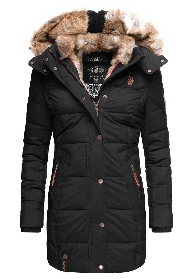 Marikoo Lieblings - Cappotto Invernale - Black 3 Marikoo Lieblings - Cappotto Invernale - Black