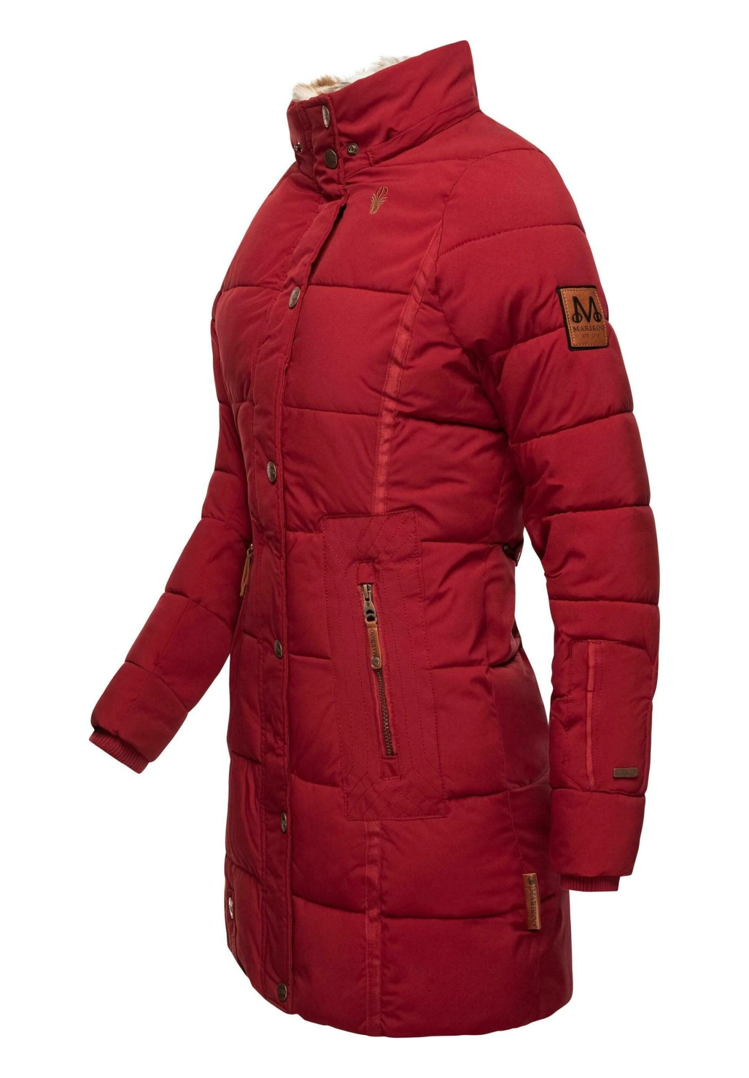 Marikoo LieblingsCappotto InvernaleBlood Red Donna Cappotti M5M21U00F-G13 7 Marikoo LieblingsCappotto InvernaleBlood Red Donna Cappotti M5M21U00F-G13 - immagine 5