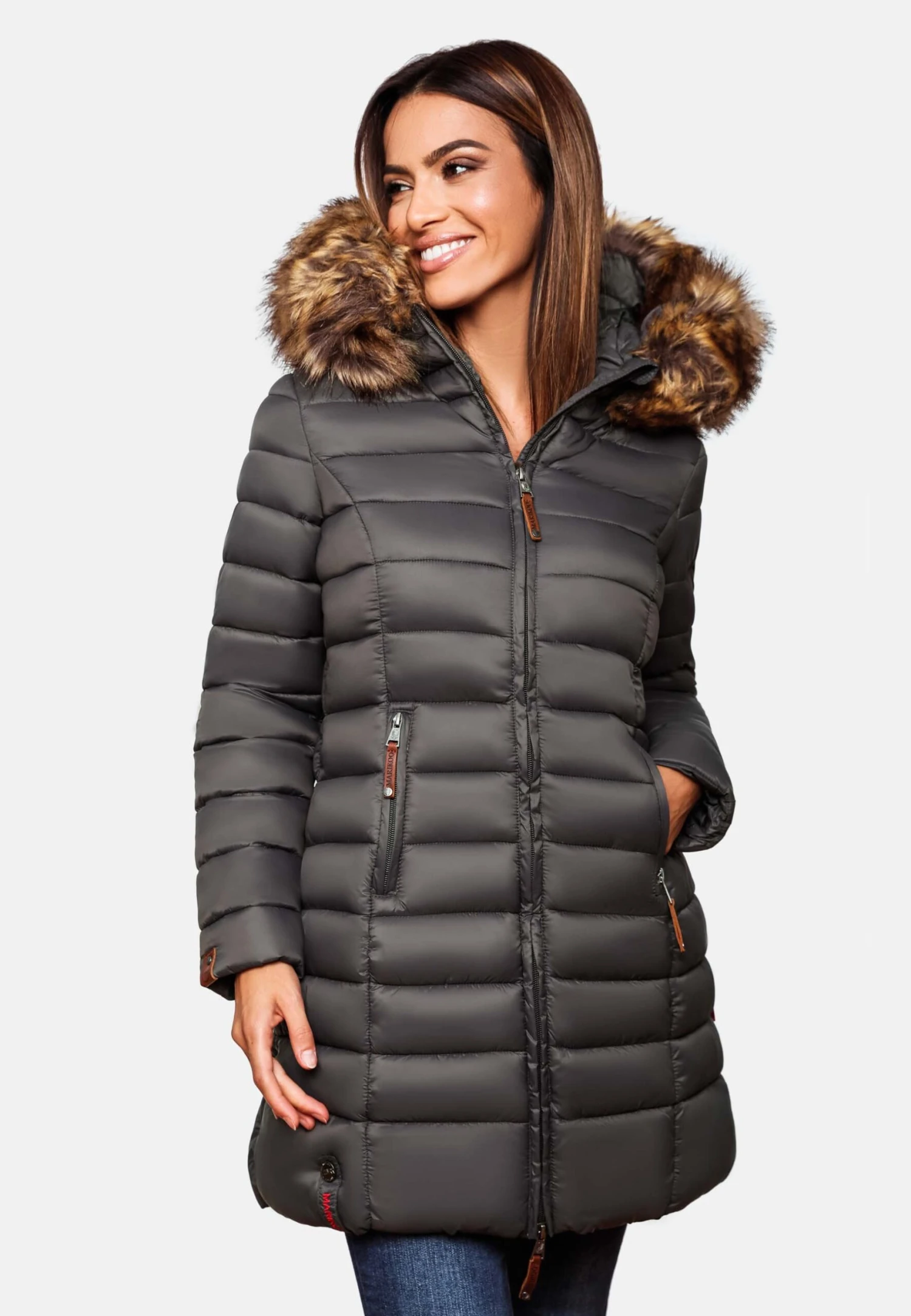 Marikoo SteppCappotto InvernaleGrey Donna Cappotti M5M21U001-C12 3 Marikoo SteppCappotto InvernaleGrey Donna Cappotti M5M21U001-C12