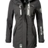 Marikoo Zimtzicke - Parka - Anthracit Melange -Marikoo 7c269260ff18489db3bec12f042cb58f