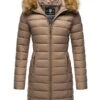 Marikoo SteppCappotto InvernaleTaupe Donna Cappotti M5M21U001-B11 -Marikoo 84d4d6aa178640f9bb8c39f42cc5ceb0