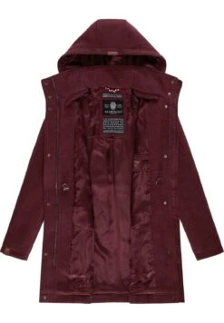 Marikoo Leilaniaa - Cappotto Invernale - Bordeaux Melange -Marikoo 8861a5fbf2a047d7a81fa87e0306eced