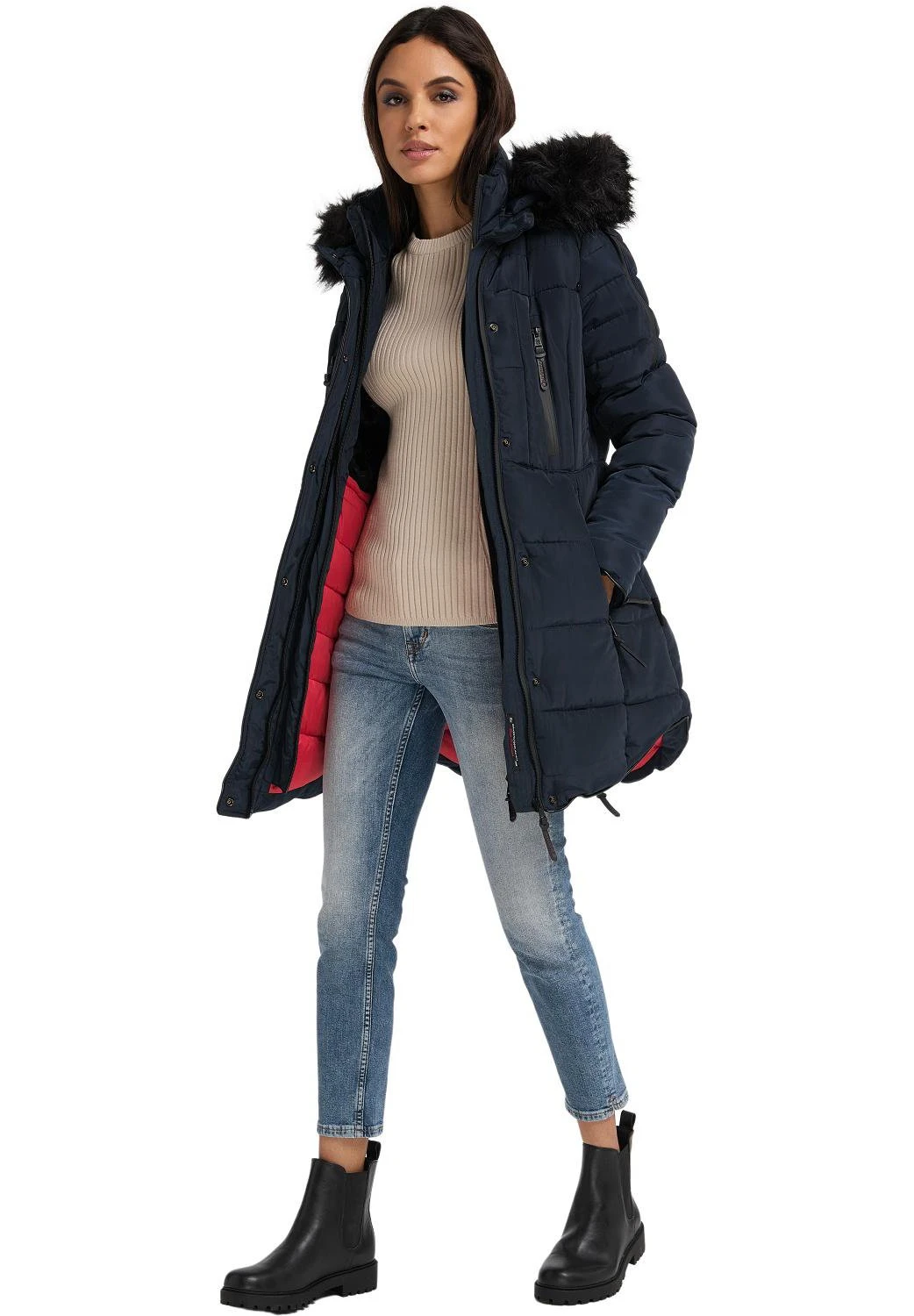 Marikoo MoonshineCappotto InvernaleBlue Donna Cappotti M5M21U00C-K11 4 Marikoo MoonshineCappotto InvernaleBlue Donna Cappotti M5M21U00C-K11 - immagine 2