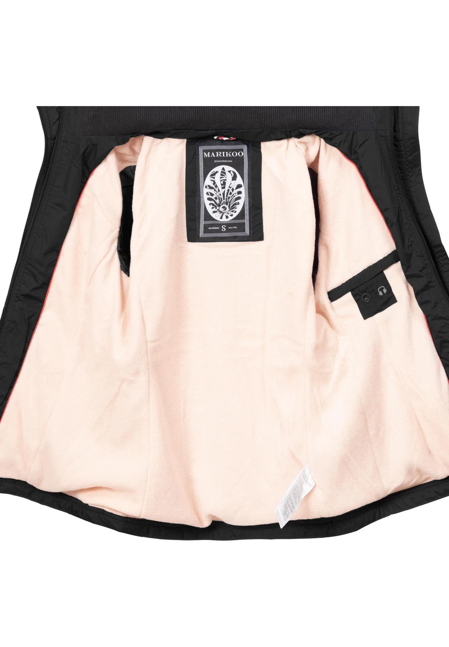 Marikoo Erdbeere - Giacca Outdoor - Black 6 Marikoo Erdbeere - Giacca Outdoor - Black - immagine 4