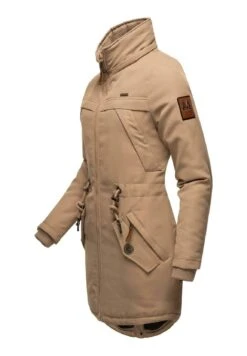 Marikoo KamiiCappotto InvernaleTaupe Donna Cappotti M5M21G00E-B11 -Marikoo 8cb30eacd5f0431e80c685756773fc75