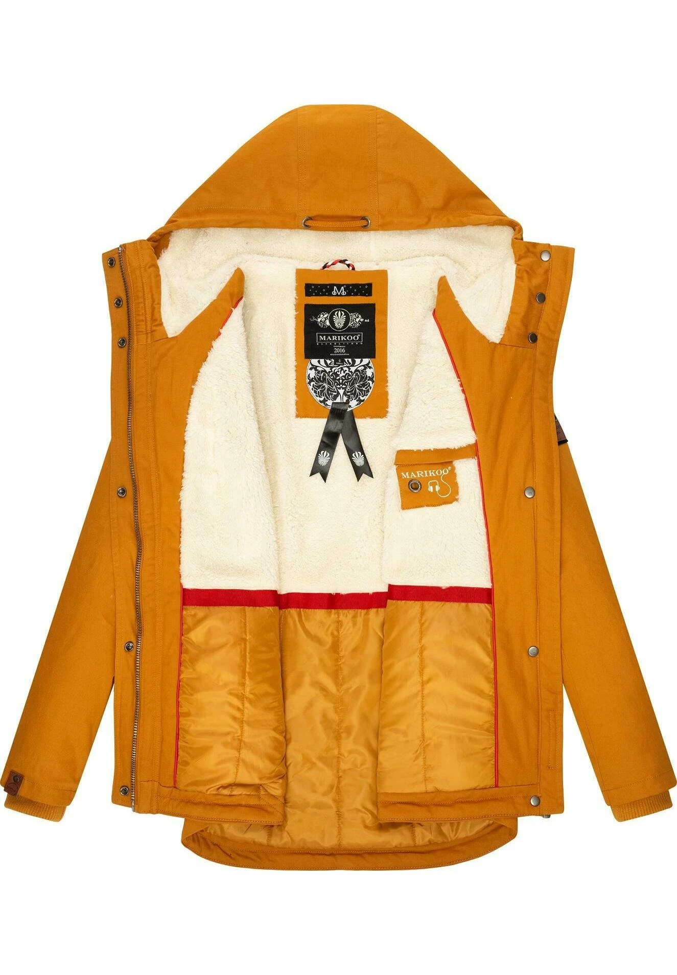 Marikoo BikooCappotto InvernaleCognac Donna Cappotti M5M21U00J-O11 5 Marikoo BikooCappotto InvernaleCognac Donna Cappotti M5M21U00J-O11 - immagine 3