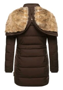 Marikoo LieblingsCappotto InvernaleDark Brown Donna Cappotti M5M21U00F-O11 -Marikoo 9703f33afb164686af12fa2500debcbc