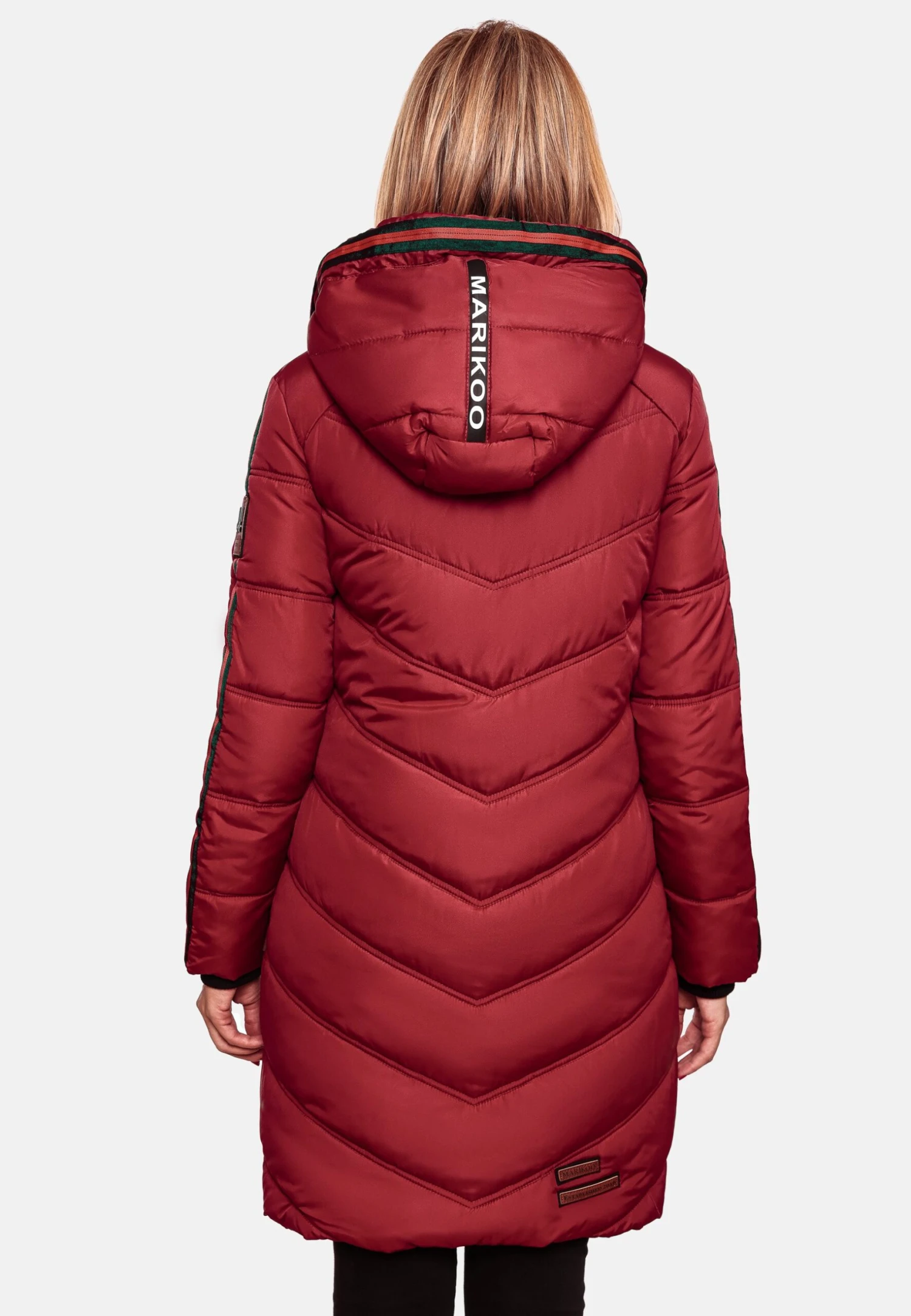 Marikoo Armasa - Cappotto Invernale - Blood Red 4 Marikoo Armasa - Cappotto Invernale - Blood Red - immagine 2