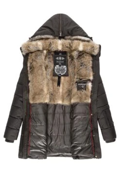 Marikoo Lieblings - Cappotto Invernale - Anthracite -Marikoo 9bbf3a23f35b495b9d15b57eadae354e