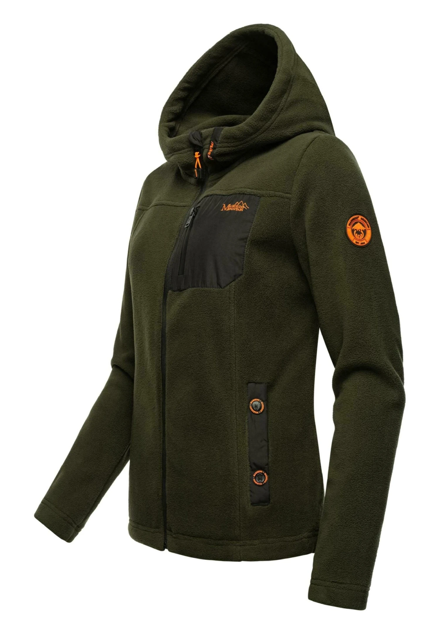 Marikoo Mount Iwaki - Giacca In Pile - Olive 4 Marikoo Mount Iwaki - Giacca In Pile - Olive - immagine 2