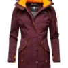 Marikoo Soulinaa - Parka - Dark Red Melange -Marikoo a7c4c1af73db425188882f01a0b0d3ee