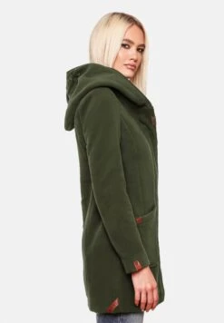 Marikoo Cappotto CortoForest Green Donna Cappotti M5M21U00Q-M11 -Marikoo adfa676ae3bb41baa1ef7902518bcf51