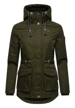 Marikoo Babetaa- Parka - Olive