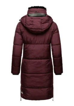 Marikoo StreliziaaCappotto InvernaleDark Red Melange Donna Cappotti M5M21U011-G12 -Marikoo b5f365cad78e4e7f924c2d6bcaa36b52