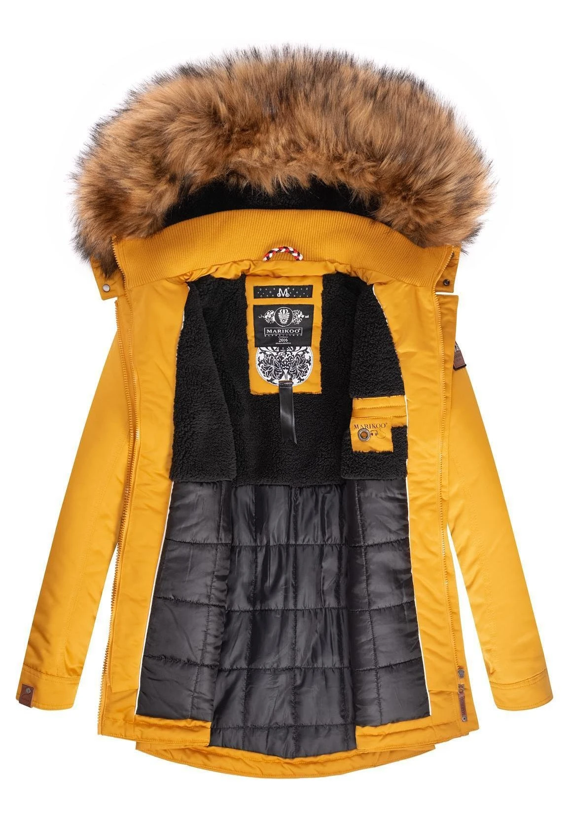 Marikoo Sanakoo - Cappotto Invernale - Yellow 6 Marikoo Sanakoo - Cappotto Invernale - Yellow - immagine 5