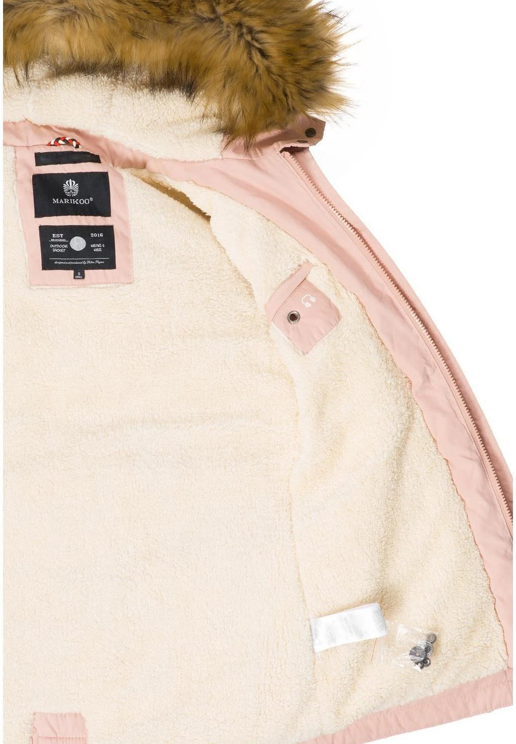 Marikoo Cappotto Invernale - Pink 6 Marikoo Cappotto Invernale - Pink - immagine 4