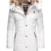 Marikoo LieblingsCappotto InvernaleWeiß Donna Cappotti M5M21U00F-A11 -Marikoo c4cd039d11e6417bb138248136b12600
