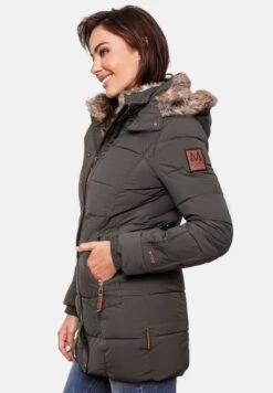 Marikoo Lieblings - Cappotto Invernale - Anthracite -Marikoo c8923226a5bd42ccb12a7ec9272ae0a3