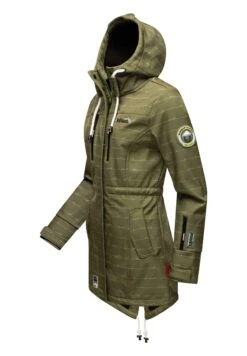 Marikoo Zimtzicke - Parka - Olive Lines -Marikoo c8e29b139c0d49db8438fb263bfd7d56