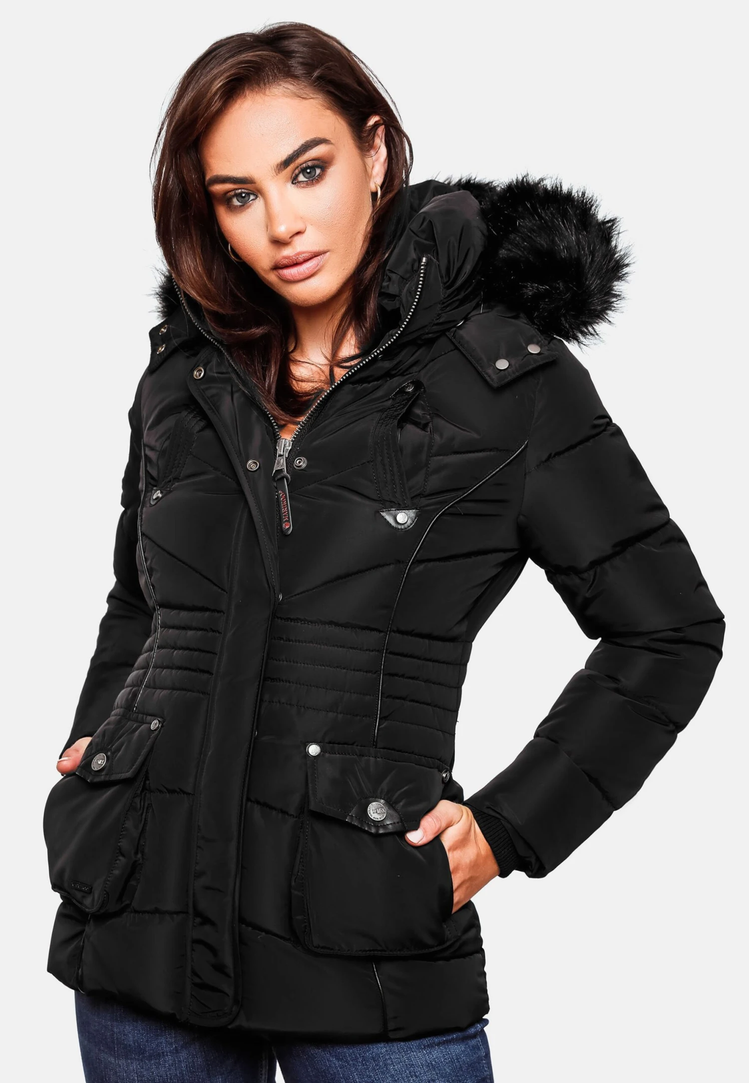 Marikoo VanillaGiacca InvernaleBlack Donna Giacche E Blazer M5M21U00E-Q11 3 Marikoo VanillaGiacca InvernaleBlack Donna Giacche E Blazer M5M21U00E-Q11