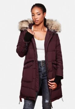 Marikoo Chaskaa - Cappotto Invernale - Dark Red Melange 14 Marikoo Chaskaa - Cappotto Invernale - Dark Red Melange -Marikoo db1bae83b8ef4c03972fca4972eff092