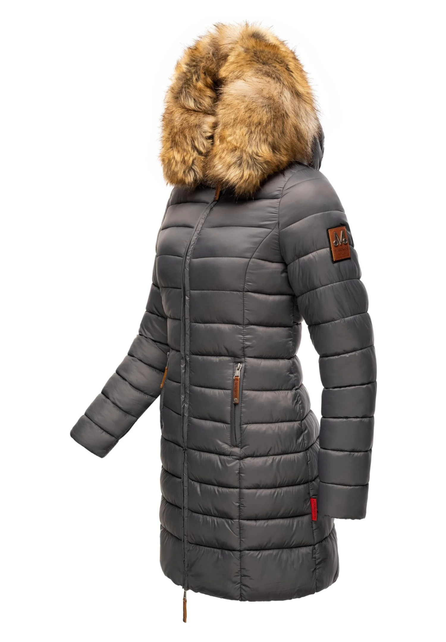 Marikoo SteppCappotto InvernaleGrey Donna Cappotti M5M21U001-C12 11 Marikoo SteppCappotto InvernaleGrey Donna Cappotti M5M21U001-C12 - immagine 9