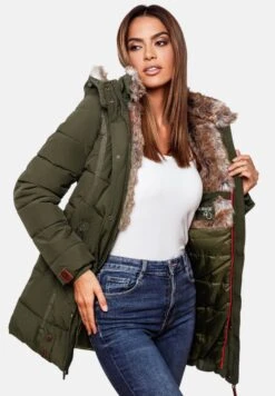 Marikoo Lieblings - Cappotto Invernale - Olive -Marikoo dce0420023454a6f910f09a128c1f7f0